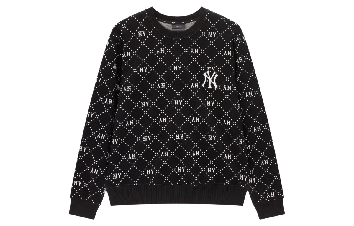 MLB Sweatshirts Unisex Black Crew Neck Moderate Other