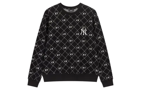 MLB Sweatshirts Unisex Black Crew Neck Moderate Other