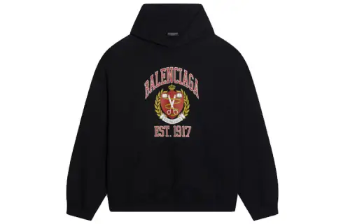 Balenciaga College Wide Fit Hoodie