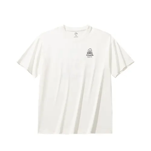 Anta Life Collection T Shirt Men's Ivory White