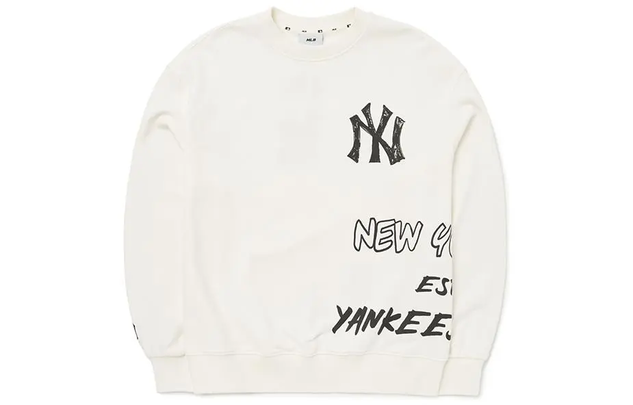 MLB Grafitti Mega Overfit Sweatshirt Unisex White