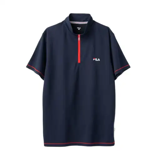 FILA T Shirts Men's Marine Blue Moderate