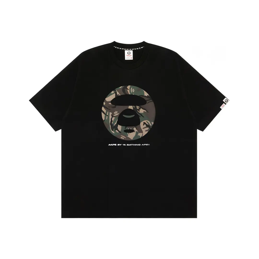 Aape BY *A BATHING APE® Logo-print Cotton T-shirt