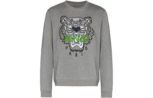 KENZO Tiger Embroidered Crewneck Sweatshirt