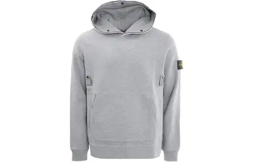 STONE ISLAND Sweatshirts Men's Gray Hooded Moderate