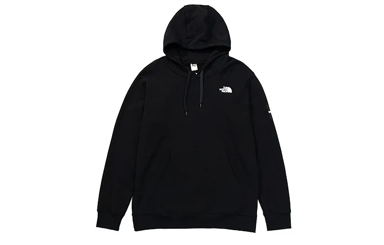 THE NORTH FACE Sweatshirts Men's Black Hooded Moderate Regular