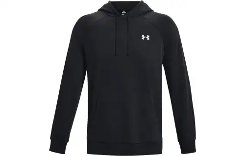 Under Armour Rival Solid Color Fleece Comfortable Minimalist Casual Hooded Pullover Fleece Lined Sportswear Sweatshirt