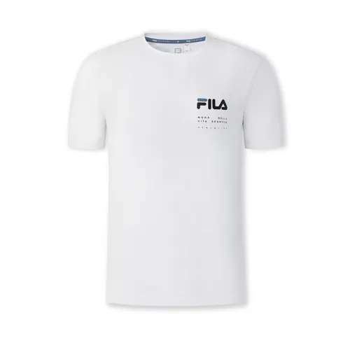 FILA Fitness T Shirt Men's Jade White
