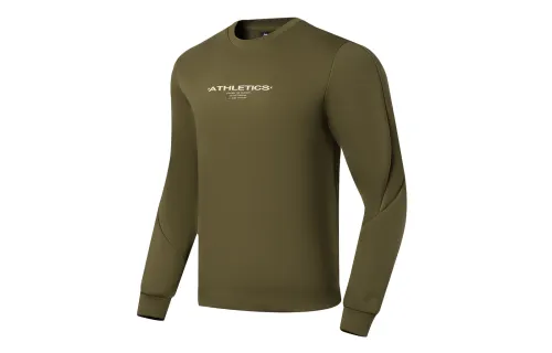 Li Ning Training Series Sweatshirt Men's Dark Olive Green