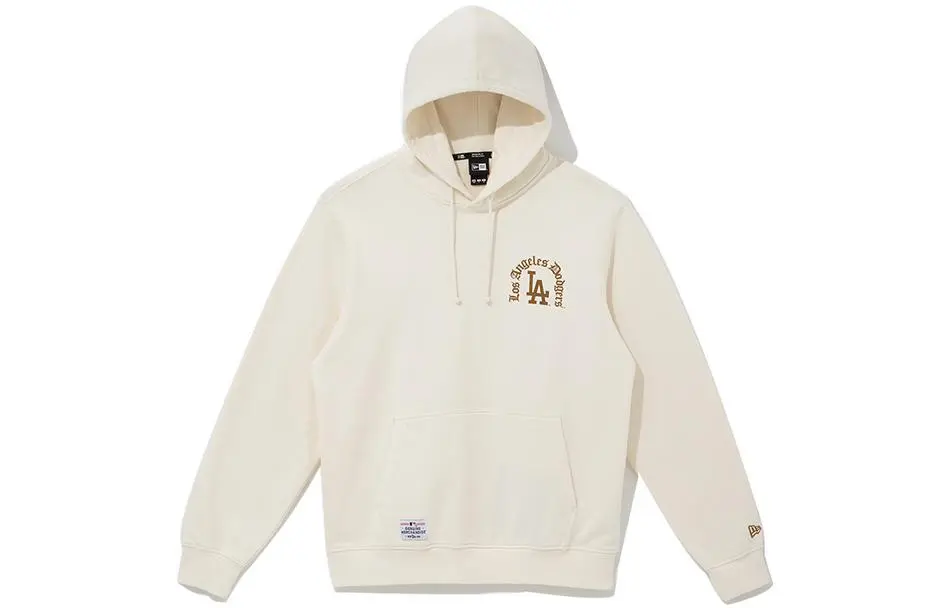 New Era Sweatshirt Unisex Beige Yellow