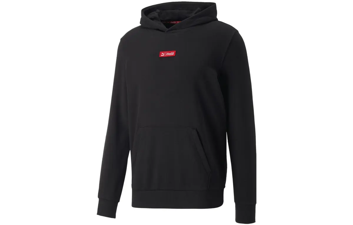 PUMA X Coca-Cola Sweatshirts Men's Black Hooded Moderate Other