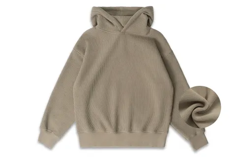 BD.POWER UP+ Sweatshirts Unisex Khaki Green Hooded Thickened Other