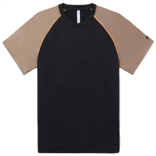 FILA T Shirts Men's Black 001 Crew Neck Moderate Straight Fit