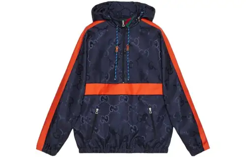 GUCCI Sweatshirts Men's Blue Hooded Moderate Other