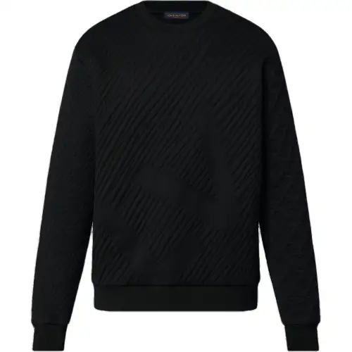 LOUIS VUITTON FW22 Sweatshirt Men's Black