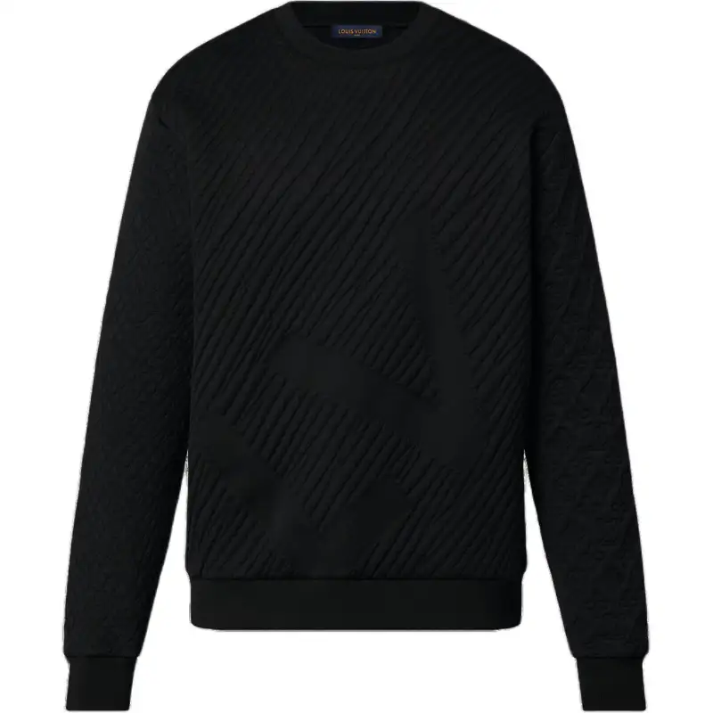LOUIS VUITTON FW22 Sweatshirt Men's Black