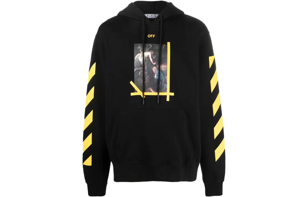 OFF-WHITE Caravaggio-print hoodie