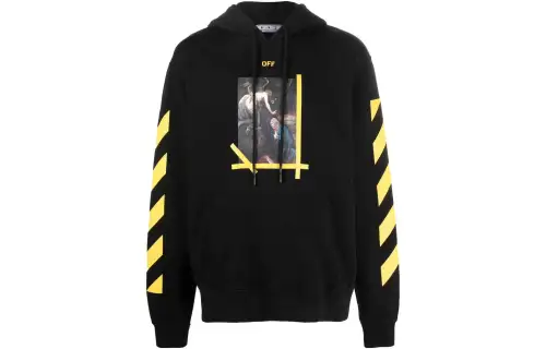 OFF-WHITE Caravaggio-print hoodie