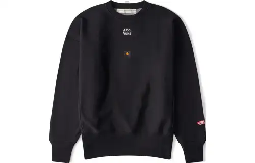 Vans Sweatshirts Unisex Black Crew Neck Moderate Other