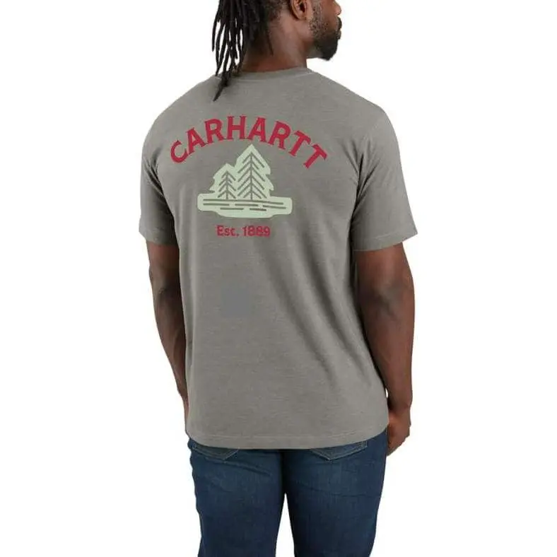 Carhartt T-Shirts Men's Crew Neck Moderate