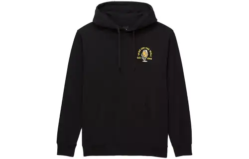 Vans Sweatshirts Unisex Black Hooded Moderate Regular
