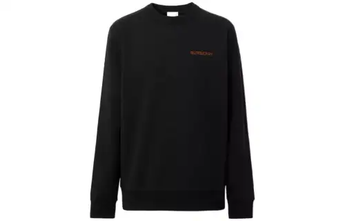 Burberry Tb Logo Embroidered Crewneck Sweatshirt