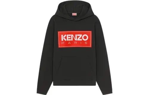 KENZO Logo-print Detail Hoodie