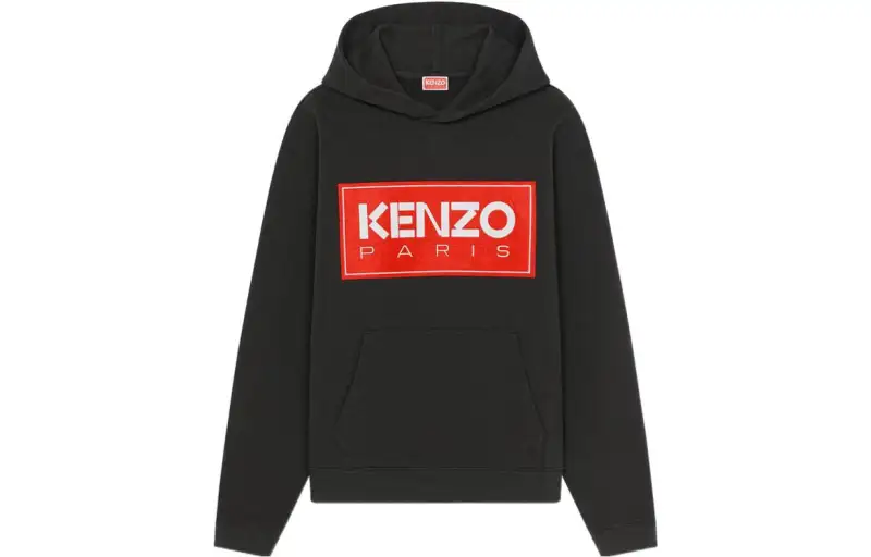 KENZO Logo-print Detail Hoodie