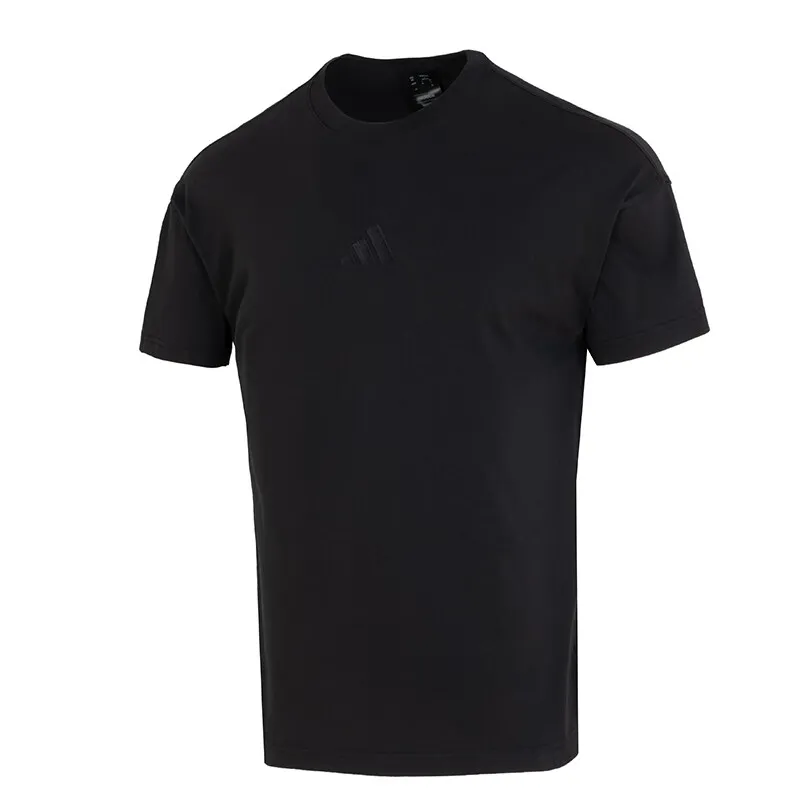 Adidas T-Shirts Men's Black Crew Neck Moderate