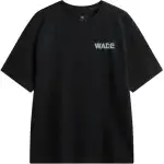 Li Ning T Shirts Men's Black Crew Neck Moderate Straight Fit