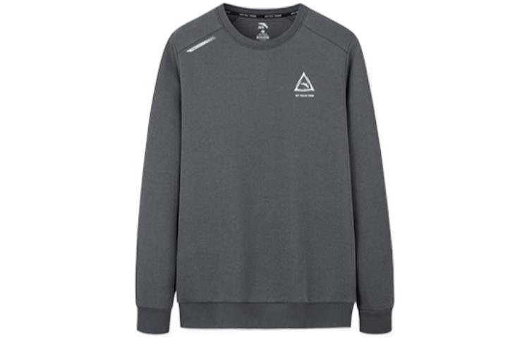 ANTA Variety Training Collection Sweatshirts Men's Gray Crew Neck Thickened Regular
