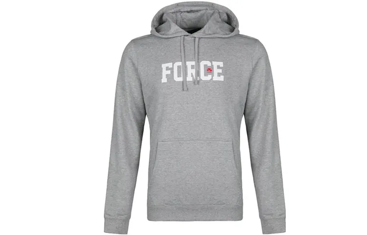 Nike Sweatshirts Men's Gray Hooded Moderate Regular