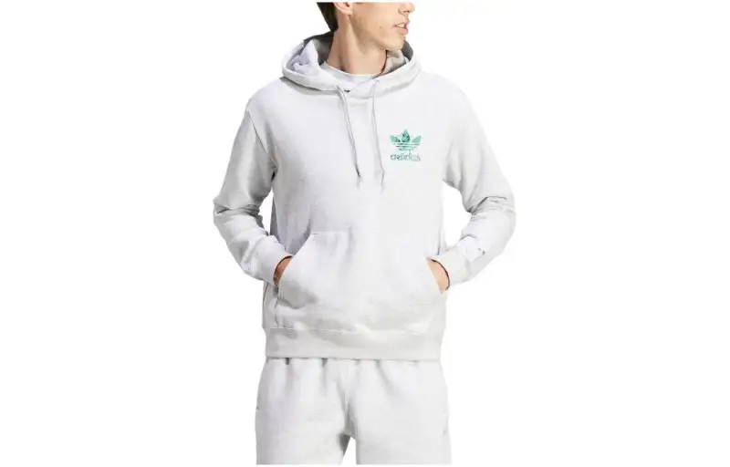 Adidas Originals Graphic Liquid Sweatshirt Japan Version Men's Gray
