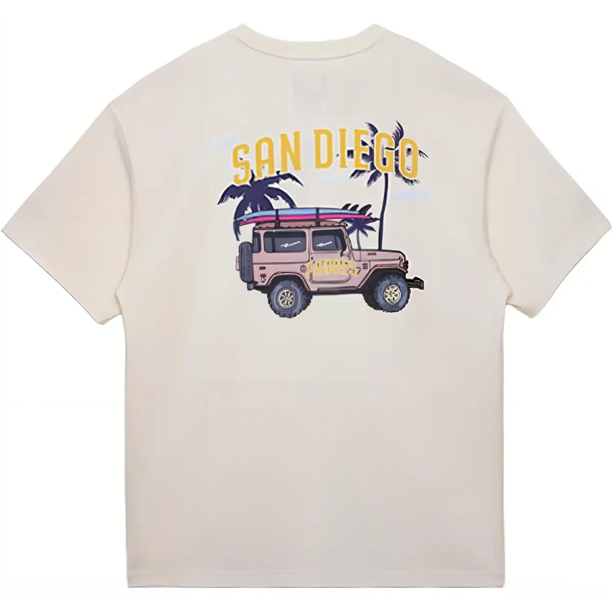 New Era T Shirt Men's Ivory White