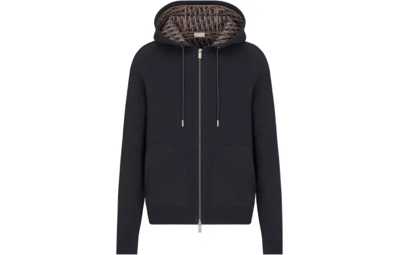 DIOR Quarterly New Products FW22 Sweatshirt Men's Marine Blue
