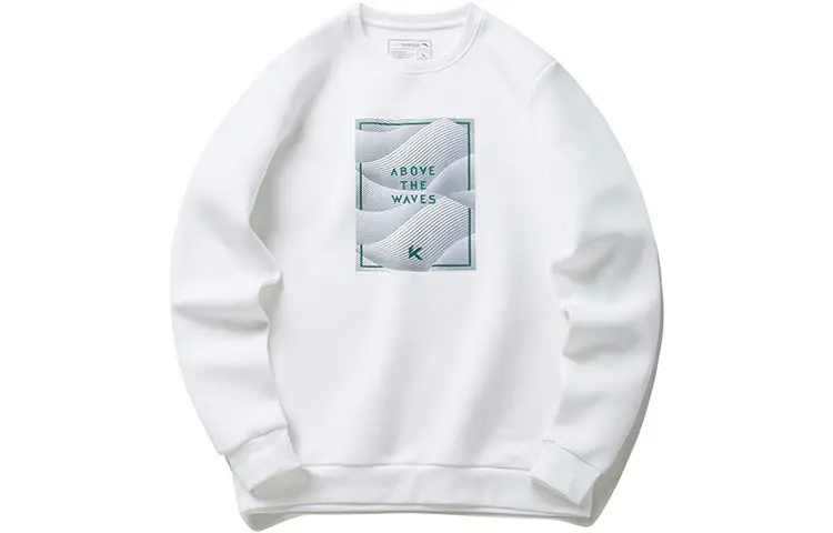 Anta Basketball Collection Sweatshirt Men's Pure White