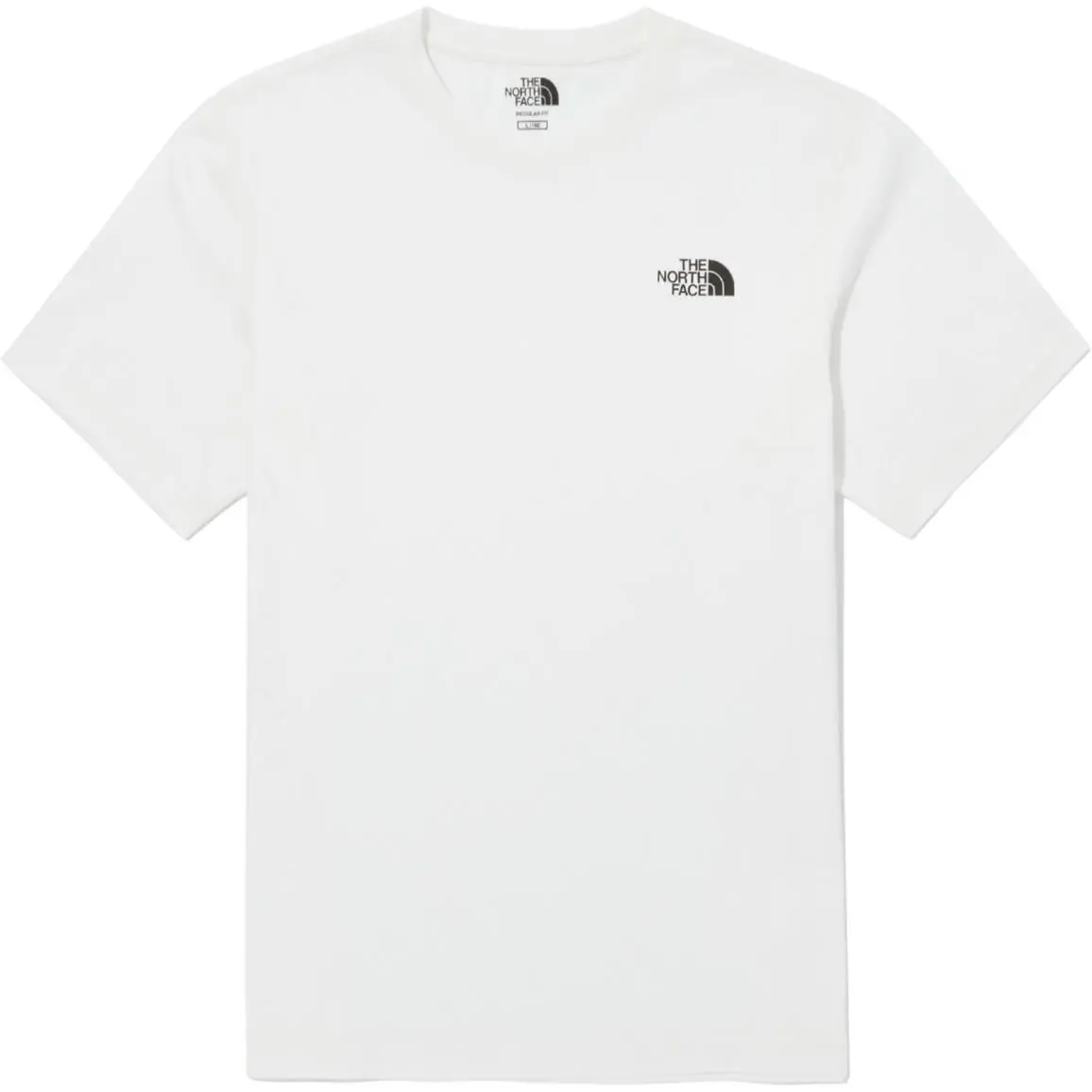 THE NORTH FACE Explorer Collection Cotton S/S R/Tee T Shirt Unisex White