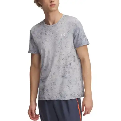 Under Armour Seamless Stride SS25 T Shirt Men's Downpour Gray
