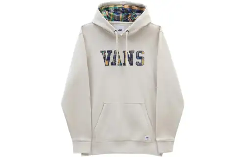 Vans Logo Embroidered Drawstring Hoodie