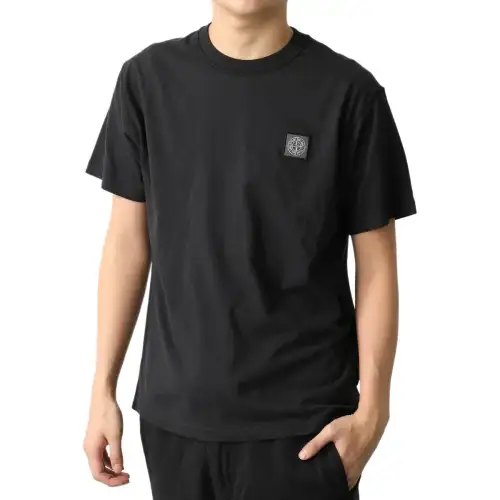 STONE ISLAND T Shirt Men's Black
