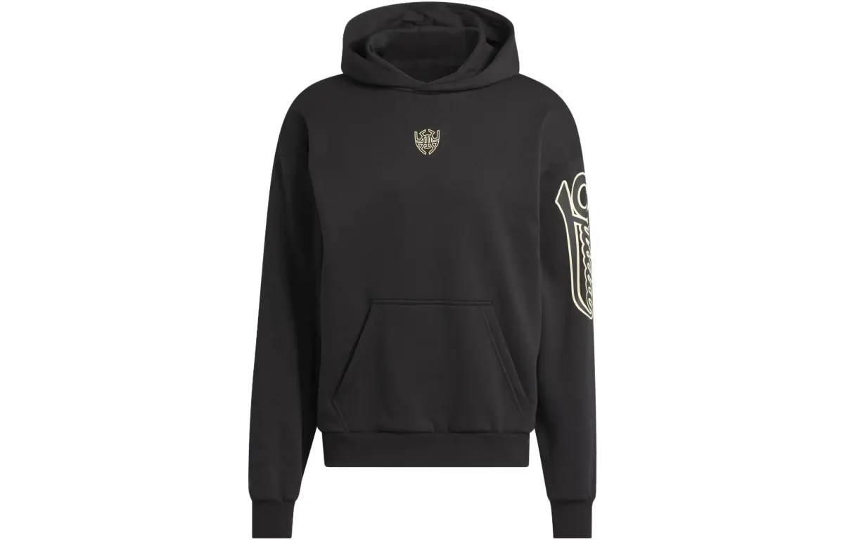 Adidas Sweatshirts Men's Black Hooded Moderate Other