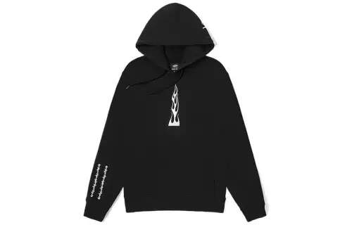 Vans Sweatshirts Unisex Black Hooded Moderate Regular