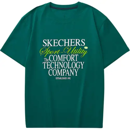 Skechers T Shirt Unisex Garden Green