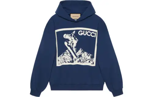 GUCCI SS24 Sweatshirt Men's Dark Blue