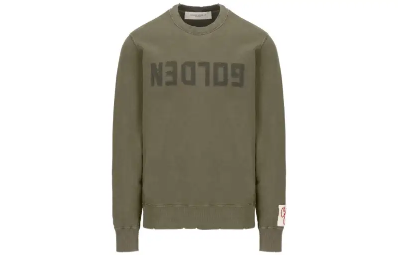 Golden Goose SS22 Sweatshirt Men's Green