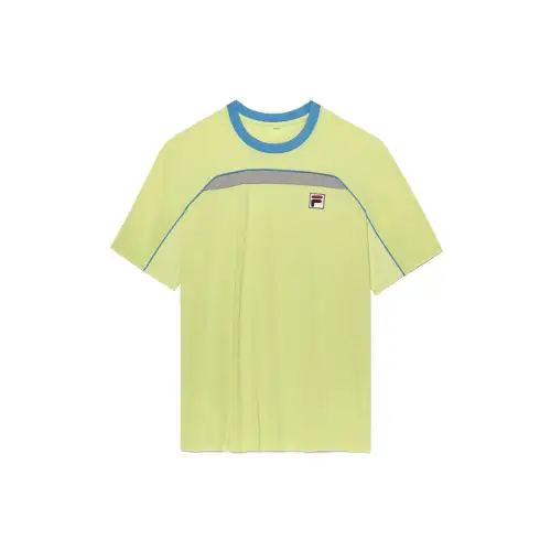 FILA T Shirt Men's Lime Juice Drink/Hawaii Ocean/Silver