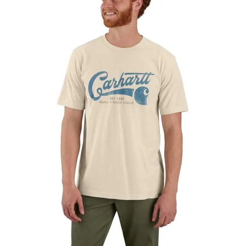 Carhartt 106531 RELAXED FIT LIGHTWEIGHT SHORT SLEEVE T Shirt Relaxed Fit Men's