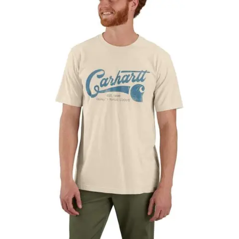 Carhartt 106531 RELAXED FIT LIGHTWEIGHT SHORT SLEEVE T Shirt Relaxed Fit Men's