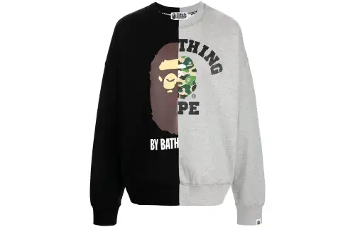 A BATHING APE Sweatshirt Men's Black Gray