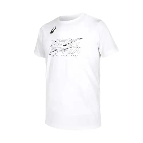 Asics T Shirt Men's White Black